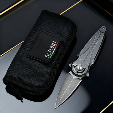 FX-551 - Golden Cricket-shaped folding knife, a portable EDC (Everyday Carry) personalized mini knife, a pocket knife for fruits