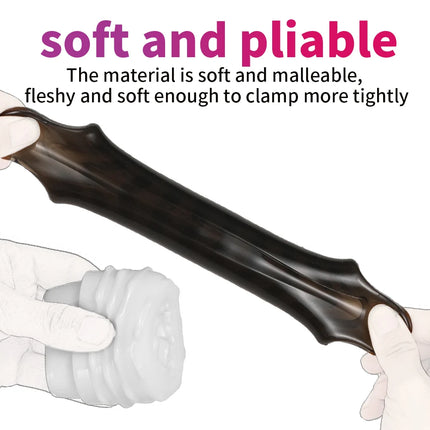 Male Masturbator Cup Sex Toy for Men Soft TPE Cock Training Sex Shop Big Dick Trainer Penis Sleeve Delay Exercise Adult Products