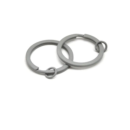 10-20pcs/Pack Colorful Key Ring Key Chain Accessories 30mm Round Split Keychain DIY Metal Key Holder Split Rings Wholesale