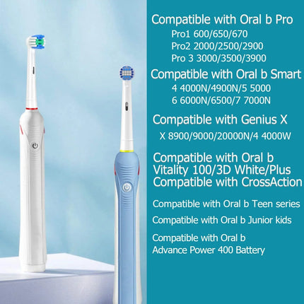 Replacement Brush Head Refill for Oral B Braun Toothbrushes Sensitive Precision Clean Standard Floss Brush Nozzles For Oralb
