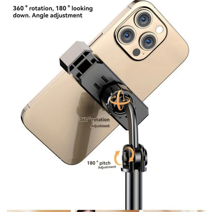 Rotatable and liftable Mobile Phone Bracket Live Broadcast Stand Adjustable Telescopic Portable Callphone Holder For Smart Phone