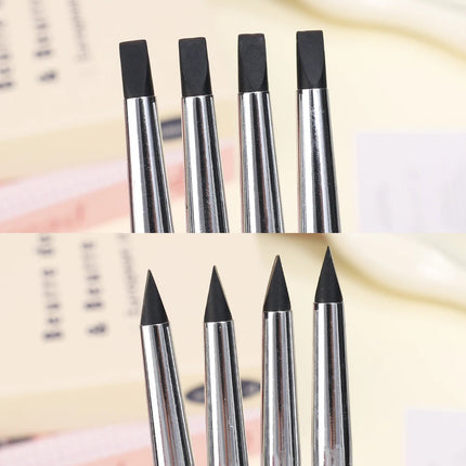 1/5pcs Silicone Eyeliner Brushes Professional Eye Beauty Tool Eyebrow Contour Details Painting Makeup Applicator Cosmetic Brush