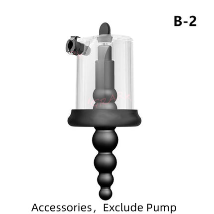 PRO Manual Vacuum Anal Pump Anus Dilator Stimulator Butt Plug Penis Pump Anal Plug Sex Toys For Man Women Vagina Sucking Adult