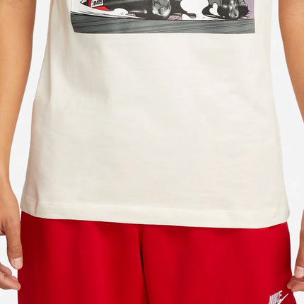 Nike Official 2024 New Men's Printed Fashion Breathable Round Neck Short Sleeve FD1336-110