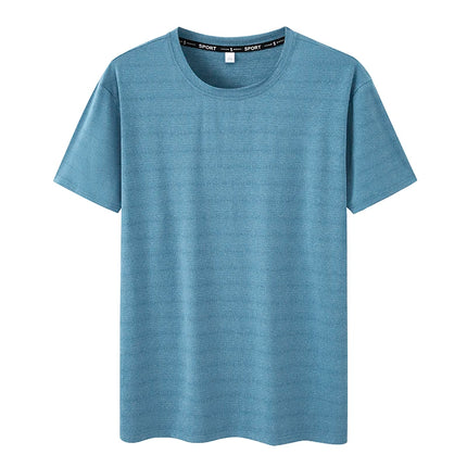 T-shirt for Men Plus Size 5XL/6XL Quick Drying T-shirt Round Neck Big Size Short Sleeve Oversized T Shirt