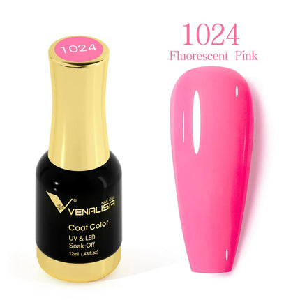 VENALISA 12ml Fabulous Pink Nails Crystal Lacquer CANNI Nail Art Glitter Pearl Diamonds Soak off Platinum UV LED Gel Nail Polish