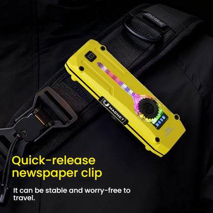 Rechargeable EDC Flat Pro Flashlight with Red Laser, RGB light, UV And LED Combo, Portable Pocket Lights, Outdoors Emergency