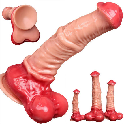 Horse Dildos Huge Silicone Monster Penis Anal Plug Soft Anal Toys Masturbator Animal Dick Lesbian Buttplug Gay Sex Tools Cock