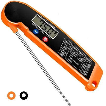 Digital Kitchen Food Meat Thermometer Digital Instant Read With High Accuracy Waterproof & Backlit For Grill BBQ Oven Kitchen