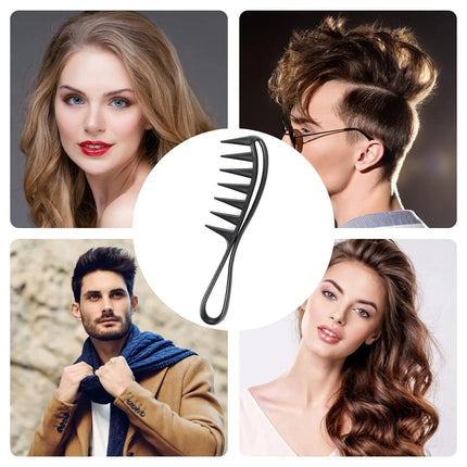 Tooth Comb Hair Styling Accessories 3PCS / 5 PCS Wide Afro Coarse Comb Anti-Static Hairdressing Tool for Men Women Daily Use