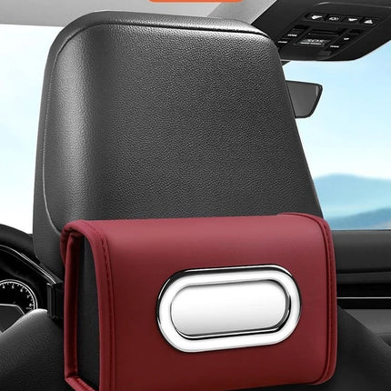 Car tissue box, fashionable leather multi-functional tissue box For Volkswagen VW GTI Passat Polo Golf 3 Jetta Tiguan Touran
