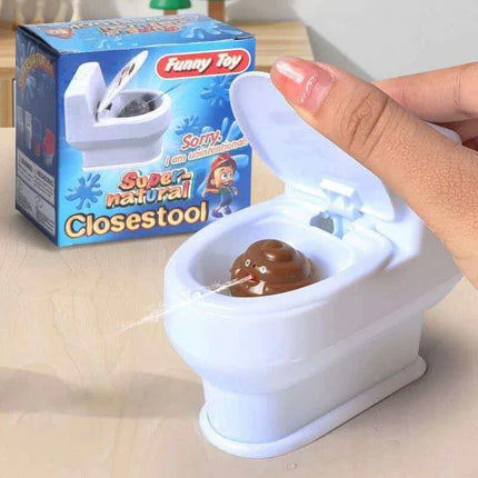 Mini Prank Squirt Spray Toilet Water Toy Gag Joke Gift for Kids Teens Boys Girls Adults Funny Interesting Gadgets Toys