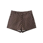 Brown Dot Shorts / XS