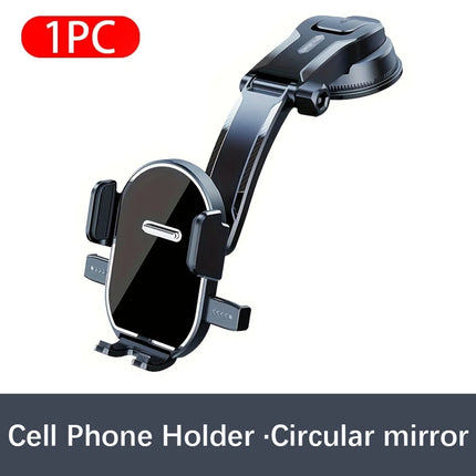 1pcs Adjustable Magnetic Phone Holder Travel Essentials Flexible Rotation Hands-Free Airplane Phone Mount Seat Phone Stand