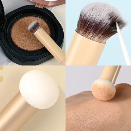 3Pcs Soft Mushroom Sponge Head Makeup Brushes Lipstick Lip Makeup Brush Cosmetic Tools Foundation Concealer Brush Cosmetic Tools