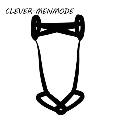 Men's Sexy Adult Penis Hole One-Piece Boob Harness Restraint Clothing Dick Ring Underwear Men BDSM Harness O Hole Bare Body 18+