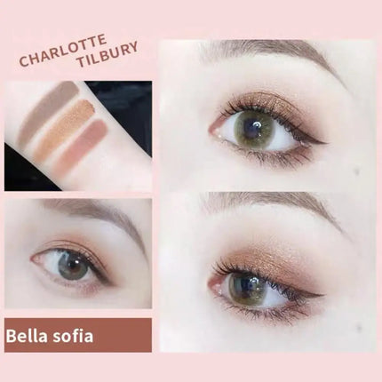 C t Four-color Eyeshadow Palette Matte Glitter Eyeshadow Shiny Eye Makeup Cushion Applicator Highlight Contouring Pen Cosmetics