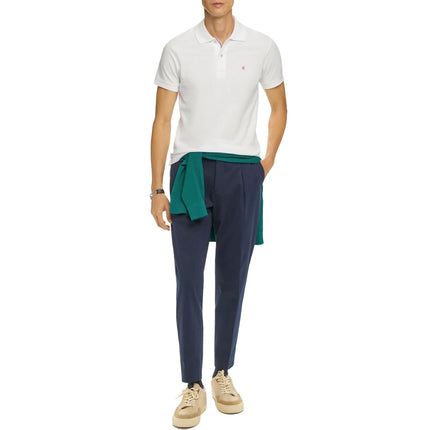 CHCH New Men's Solid Color Polo Shirt Short Sleeve Lapel Button Tshirts Summer Men Casual Streetwear Lightweight Tops