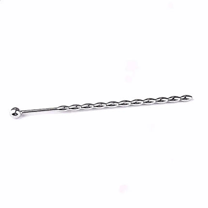 Male Stainless Steel Urethral Plug Urethral Dil Sounding Penis Plug Urethra Beaded Insert Rods Penis Plug Medical Themed Toys