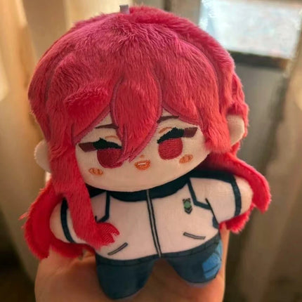 Mini Anime Plush Keychain Michel Caesar Mikage Reo Nagi Seishiro Chigiri Hyoma Bachira Meguru Cute Starfish body Doll Gifts