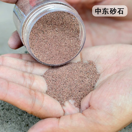 140ML Miniature Gravel Stone Micro Gravel Ground Rock Natural For DIY Sand Table Scene Garden Railway Train Road Paving Material