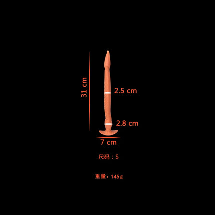 Eel Tentacle Anal Plug Super Long Anal Plug Soft Liquid Silicone Anal Dilator Women's Men's Anal Massage Adult Products