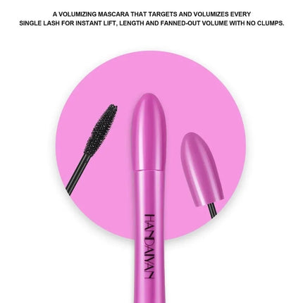 Colorful Silk Mascara Waterproof Lasting Mascara Yellow Black Cream Thickening Lengthening Curling Smudge-Proof Makeup Cosmetic