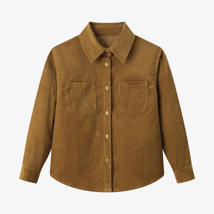 Clearance sale AS AW25 Corduroy + Sweatshirt collection Print corduroy girl clothing  family matching boys clothes