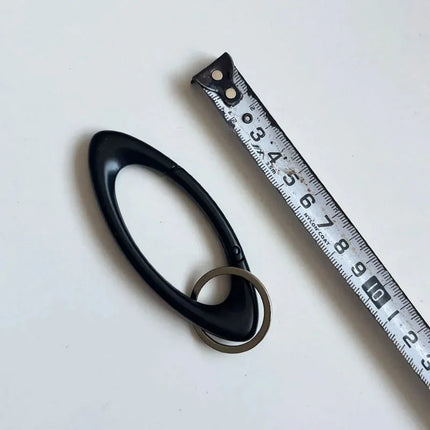 Y2K Punk Star Oval Essential Icon Carabiner Keychain Axe Shaped Mountaineering Car Key Ring Gothic Backpack Decor Korean Fashion
