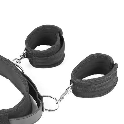 SM Erotic Toys 18+ Adult Games Bed Restraint BDSM Bondage Handcuffs Sextoy Slave Ankle Cuffs Couple Strap Bed Open Leg System