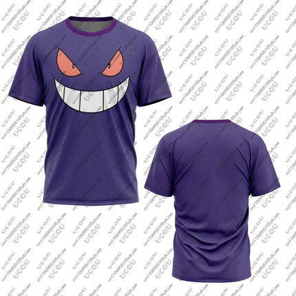 Y2k Gift Adult Women Kid G-Gengar Pj's T Shirt Unisex Boys Girls Sweatshirt Casual Top P-Pokemo Suit Set Party Pajamas Pants Tee