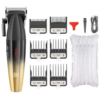 VGR Professional Hair Trimmer Barber Electric Hair Clipper Beard Hair Cutting Machine Haircut Trimer For Men V-640