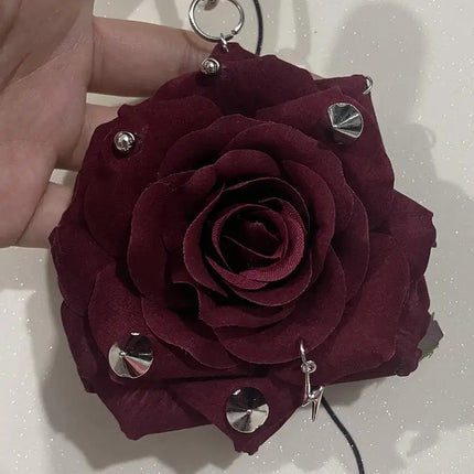 Exquisite Phalaenopsis Orchid Lily Keychain Creative Simulation Flower Bag Pendant Fashion Backpack Decoration Accessories Gifts