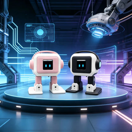 Multifunctional AI EMO Smart Robot Voice Recognition Emotional Communication Mini Electronic Pet Office Desk Companion Gift