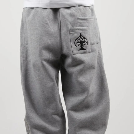 Poker embroidered double waist pants loose Y2K jogging pants punk street clothes bulk men and women sports pants