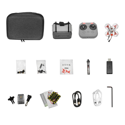 Emax Tinyhawk Nanoscout 65mm 08015 22000KV 4in1 6A ELRS RX FPV Racing Drone BNF RTF for Children Toys