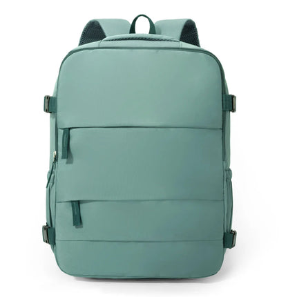 Cross-Border Travel Backpack for Men and Women, Large Capacity Shoe Compartment Luggage Bag, Computer Business Bag, Student School Bag, Commuting Bag