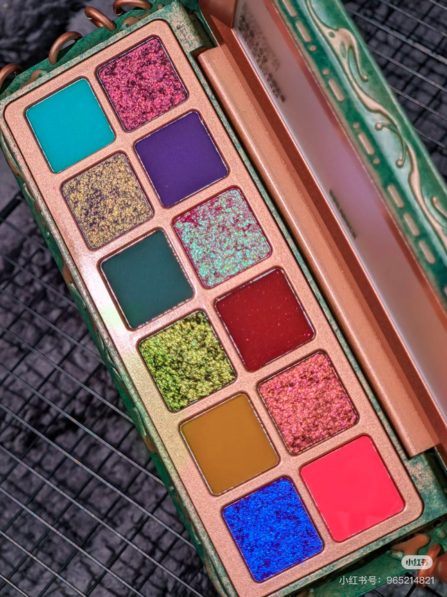 Sugarock 12 Colors Eyeshadow Palette Shimmer Matte Eyeshadow Makeup Cosmetics