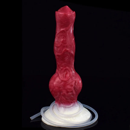 NNSX Ejaculation Dildo with Strong Suction Cup Wolf/Dog Anal Plug Silicone Adult Sex Toy Anal Dilator G-spot Massage Masturbation