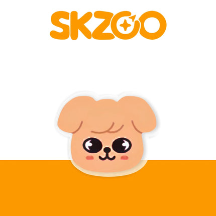 SKZOO idol peripheral cartoon peripheral acrylic phone airbag retractable transparent stand Fan gift