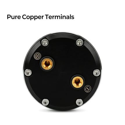 1 Pair 2 Inch Car Tweeter with Enclosure Hi-End Silk Dome Treble Speaker High Fidelity Audio Upgrade for Car Audio System