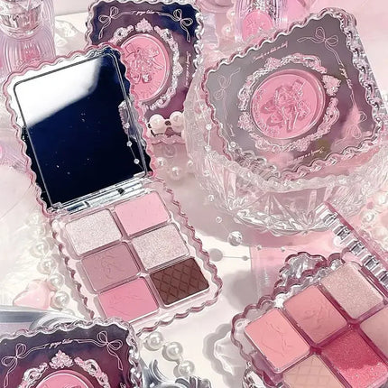 Gogotales Gem Series Eyeshadow Disc Ballet Swan Earth Color Korean Daily Light Makeup Matte Pure Sexy Portable Eyeshadow Makeup