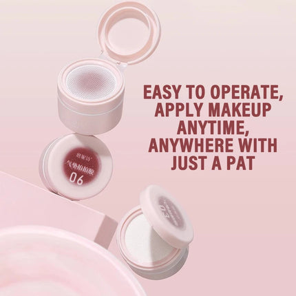 12 Colors Nail Polish Patting Glue Pink Color Nail Art Air Cushion Glue High Saturation Gypsum Painting Glue for DIY Home Salon