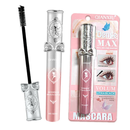 Cute, Curly, Long-lasting Mascara, Water-resistant and Non-dusting. Black Mascara.