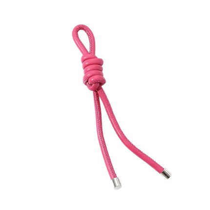 New PU Leather Rope Hanging Decoration Fashion Key Chain Mobile Phone Hanging Rope Bag Hanging Decoration Car Key Ring