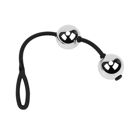 Geisha Ball Vaginal Kegel Ben Wa Egg Metal Anal Beads Vagina Tighten Exercise Anus Plug Women Sex Toy