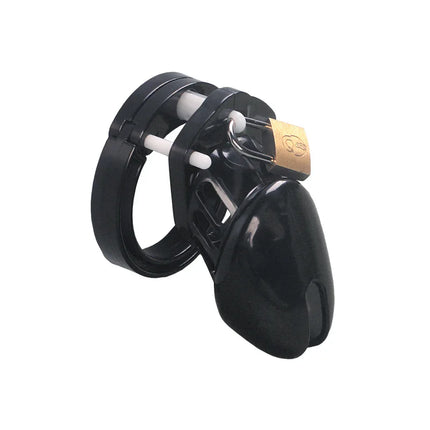 2 Size Male Chastity Cage Device Small/Standard Cock Cage with Rings Erotics Urethral Brass Lock Locking Sex Toys for Men Adults