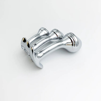 1pcs, Metal dildo anal plug, gem base butt plug, outdoor wear anchor close-fitting design, male and female masturbators, adult s