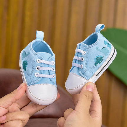 0-12months Infant Girl Boy High Top Shoes Floral Animal Sneaker  for baby girls  boys