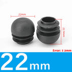 22mm-Black / 20Pcs